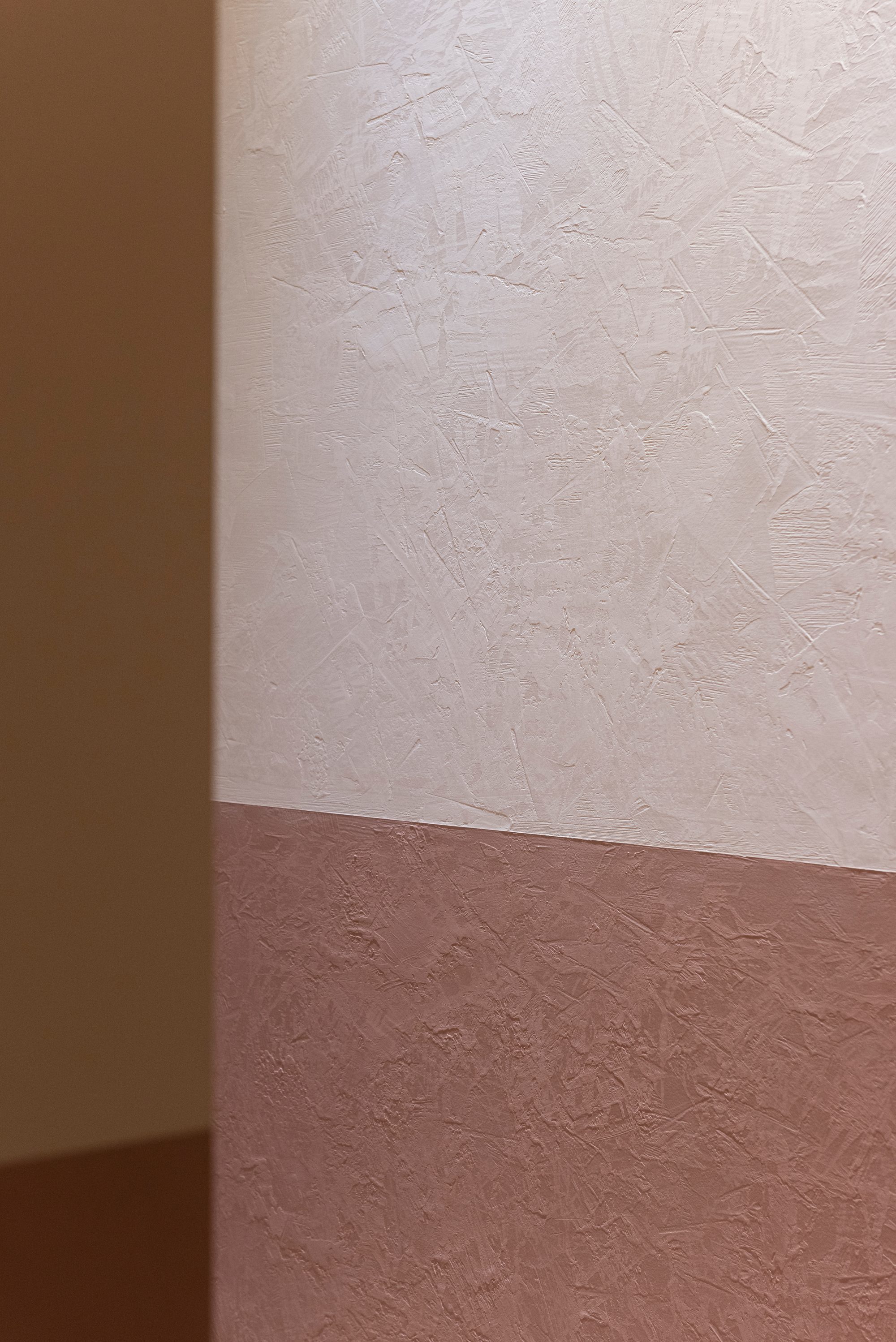 crkl restaurant limestone brushtop white pink