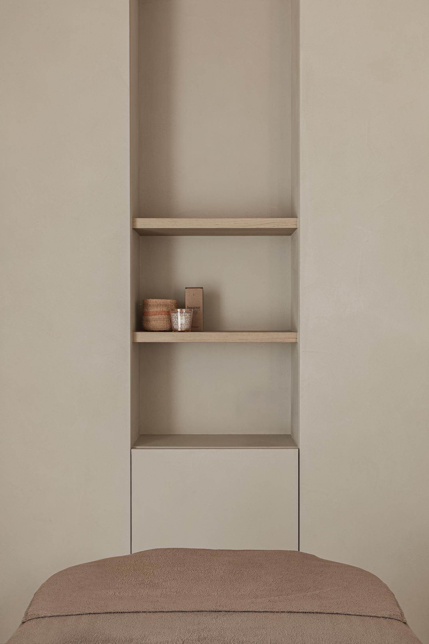 instituut babette wall claystuc beige