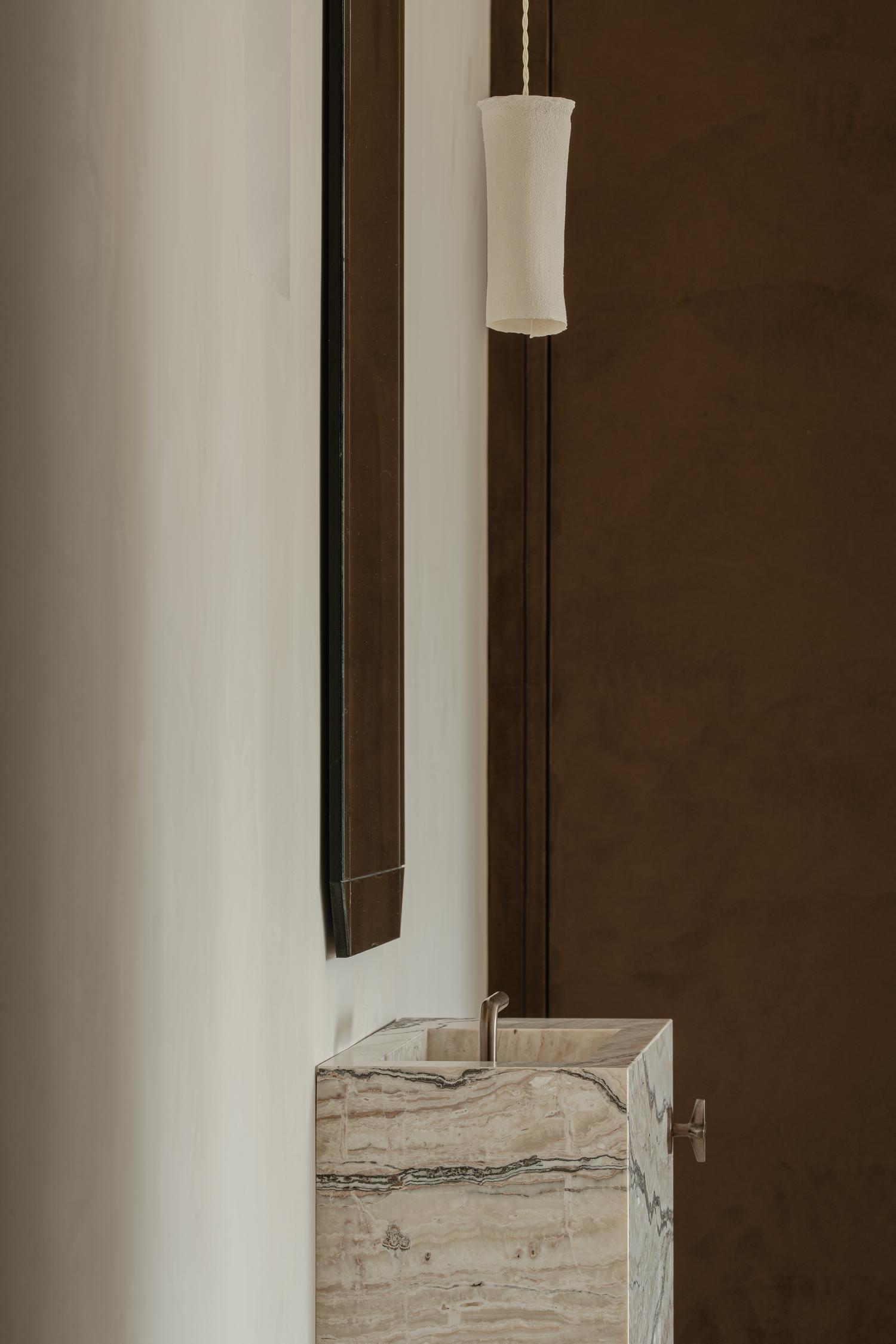 house aqua sensa sandrock brown wall